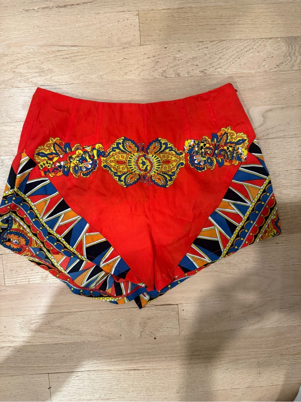 Lovers and friends Red Floral-Print Women’s Shorts